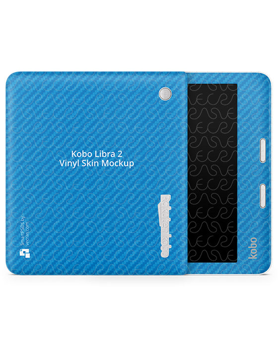 Kobo Libra 2 (2021) Vinyl Skin Mockup PSD Template