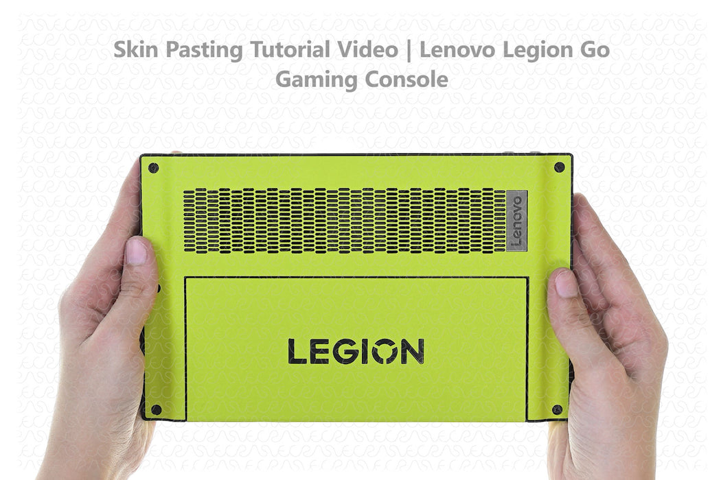 Lenovo Legion Go Skin Pasting Tutorial 2023