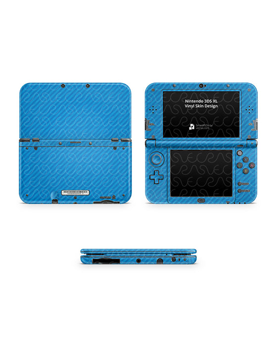 Nintendo 3DS XL Skin Design Mockup