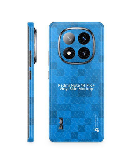 Redmi Note 14 Pro+ Full Wrap Skin PSD Template 