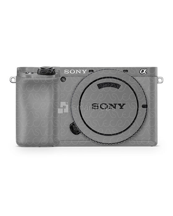 Sony A6100 Camera (2019) Vinyl Skin Mockup PSD Template