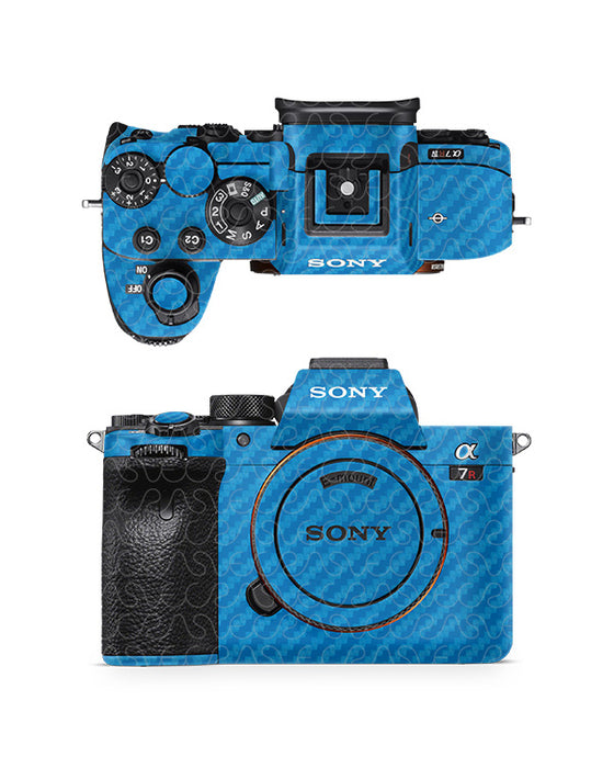 Sony A7R IV Camera (2019) Vinyl Skin Mockup PSD Template