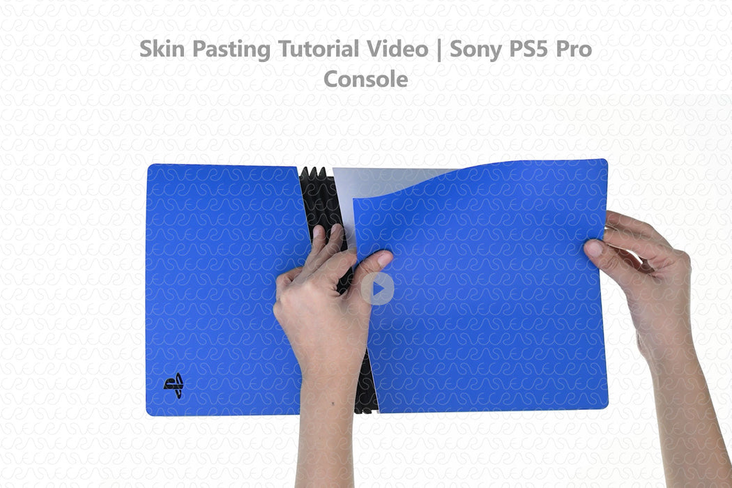 Sony PS5 Pro Skin Pasting Video Tutorial 