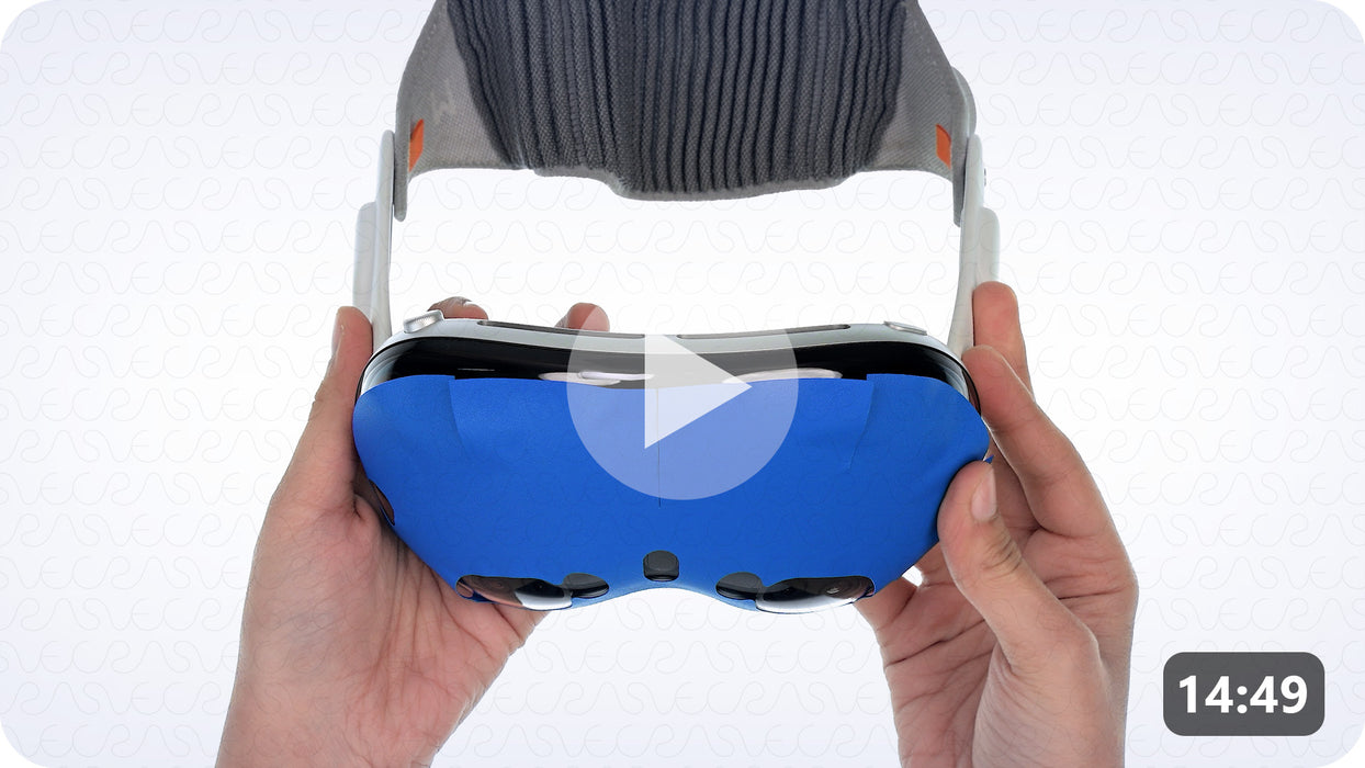 Apple Vision Pro VR Headset 2024 Vinyl Skin Pasting Tutorial