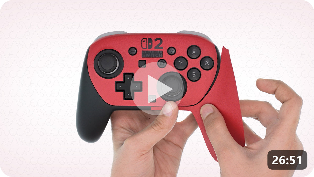 Nintendo Switch 2 Pro Controller Skin Pasting Tutorial 2025