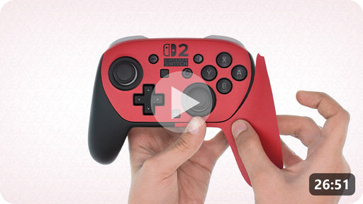 Nintendo Switch 2 Pro Controller Skin Pasting Tutorial 2025