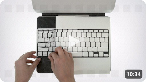 Magic Keyboard For iPad Air 13 (M3) Skin Pasting Tutorial 2025