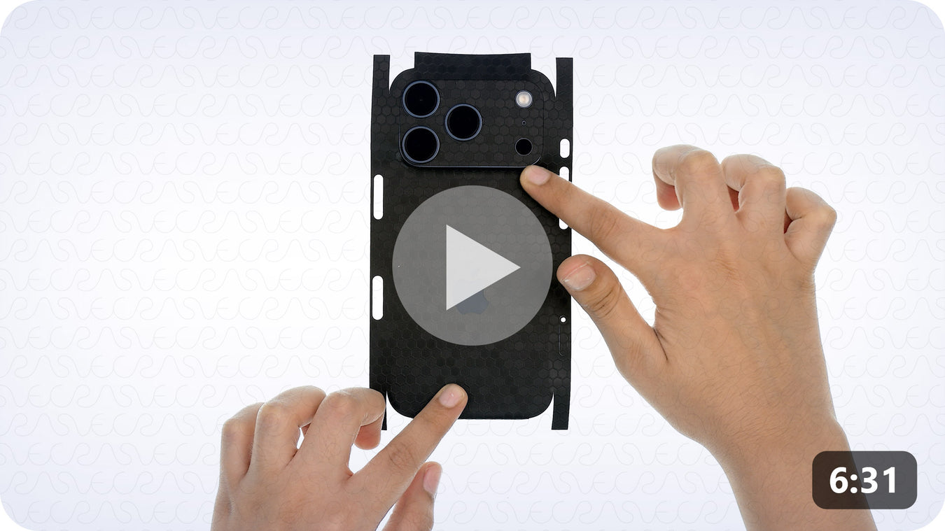 iphone 17 pro skin pasting video tutorial