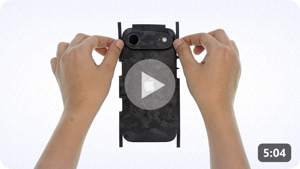 iPhone air skin pasting tutorial video
