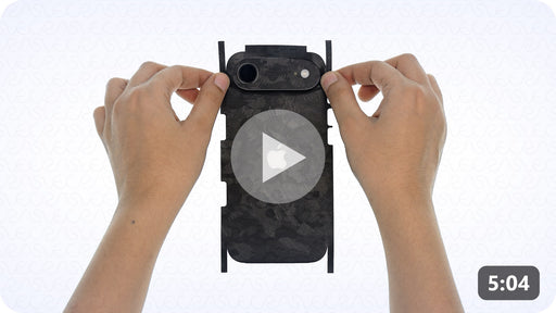 iPhone air skin pasting tutorial video