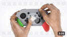 Nintendo Switch Pro Controller Vinyl Skin Pasting Tutorial