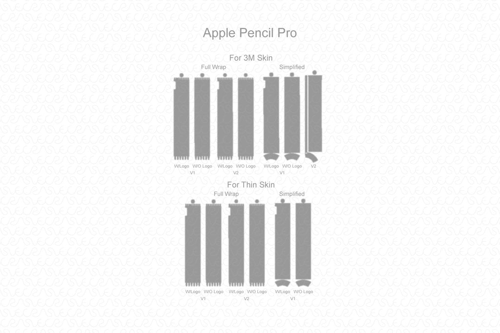 Vinyl Ready Vector Cut File Templates for Trackpad / Apple Gadget Skin ...