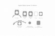 Apple Watch Series 10 46mm Vinyl Skin Vector CutFile Template