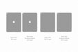 iPad Air 13 M2 Back Only Skin Vector CutFile Template