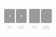 iPad Pro 13 M4 Back Only Skin Vector CutFile Template