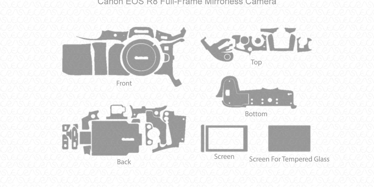 fame statistics come across Exclusive Canon EOS R8 Camera Skin CutFile Vector Template Full Wrap SVG —  VecRas