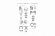 DJI Air 3 with RC 2 Controller  Full Wrap Skin Vector CutFile Template