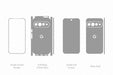 Google Pixel 11 Pro 5G Mobile 2026 | Vinyl Skin Cut File Template