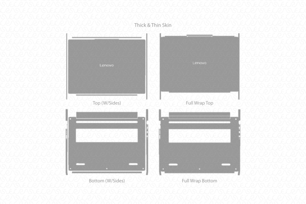 Lenovo Ideapad Slim 5/5i 14-inch Laptop 2026 | Vinyl Skin Cut File Template
