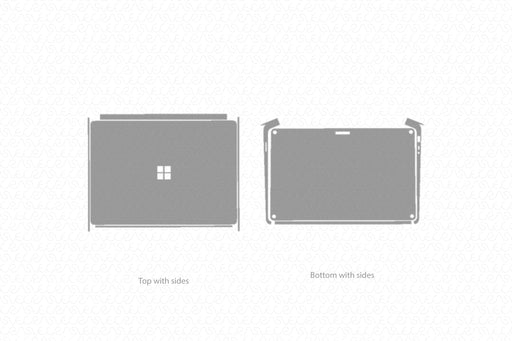 Surface Laptop 5  Skin Cutfile Vector Template 