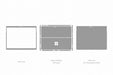 Surface Pro 9 Full Wrap Skin Vector CutFile Template