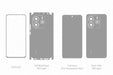 Redmi Note 14 Full Wrap Cutfile Vector Template 