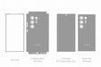 Galaxy S24 Ultra 5G  Full Wrap Skin Vector CutFile Template