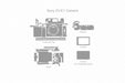 Sony Alpha Zv-E1 Full Wrap Skin Vector CutFile Template