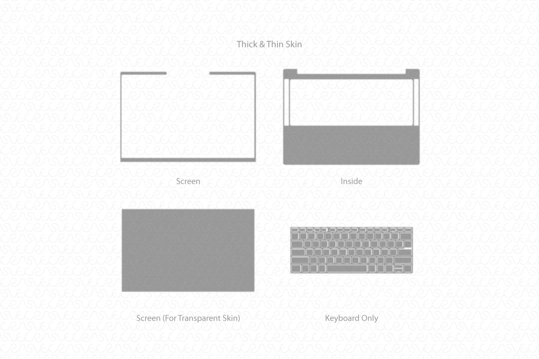 Lenovo Ideapad Slim 5/5i 14-inch Laptop 2026 | Vinyl Skin Cut File Template