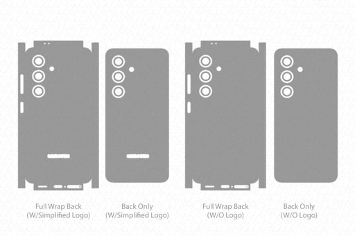 Galaxy S24 5G Full Wrap Skin Vector CutFile Template
