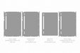 Galaxy Tab S9 Full Wrap Skin Vector CutFile Template