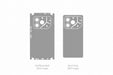 Tecno Pova 6 Pro Full Wrap Skin Vector CutFile Template