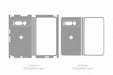 Google Pixel Fold Full Wrap Skin Vector CutFile Template