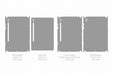 Galaxy Tab S9 Full Wrap Skin Vector CutFile Template