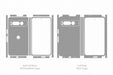 Google Pixel Fold Full Wrap Skin Vector CutFile Template