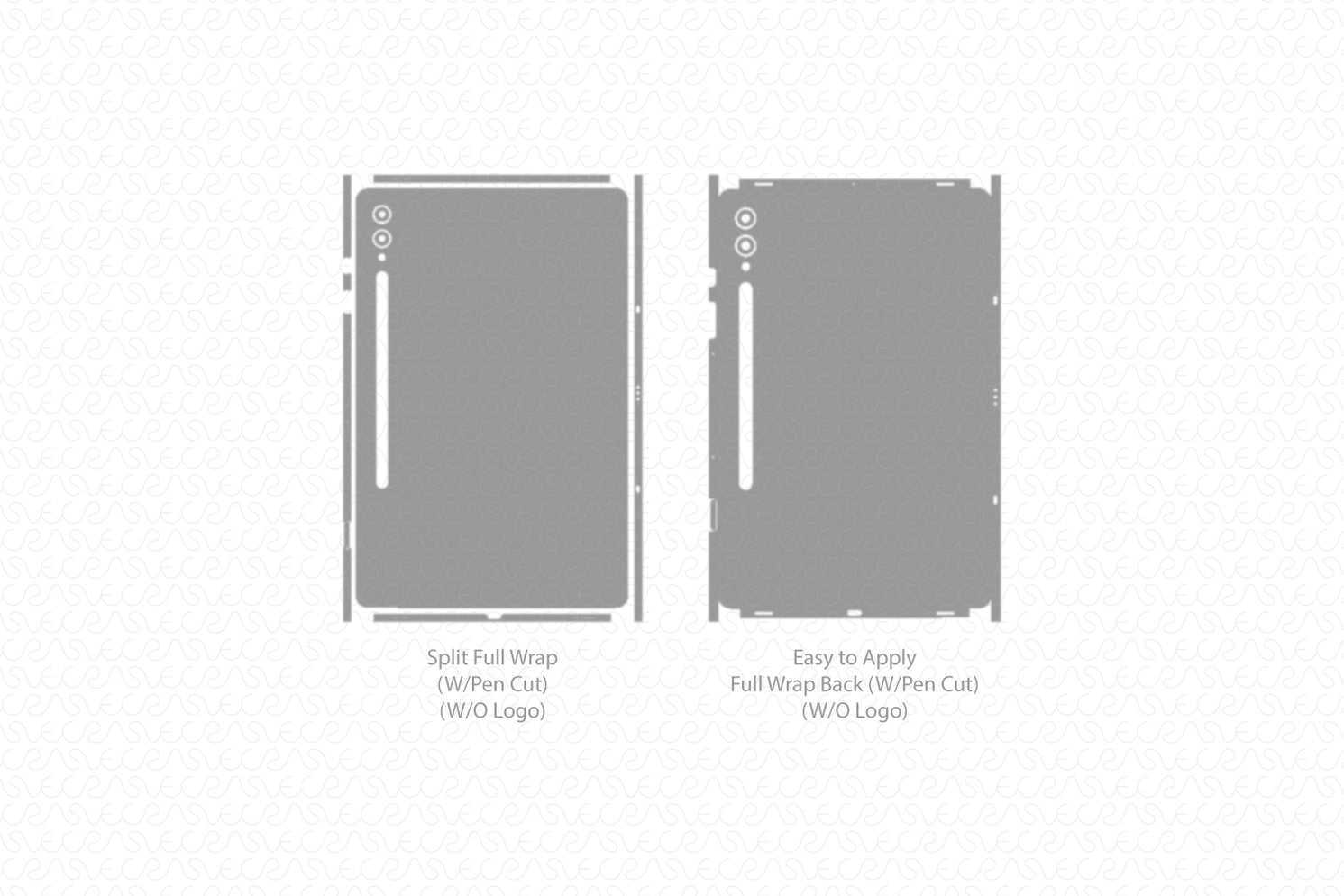 Galaxy Tab S10 Ultra Skin CutFile Vector Template Full Wrap SVG — VecRas