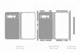 Google Pixel Fold Full Wrap Skin Vector CutFile Template