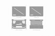 ASUS ROG Zephyrus G14 Laptop 2025 | Vinyl Skin Cut File Template