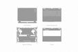 ASUS TUF A16 Laptop 2025 | Vinyl Skin Cut File Template 