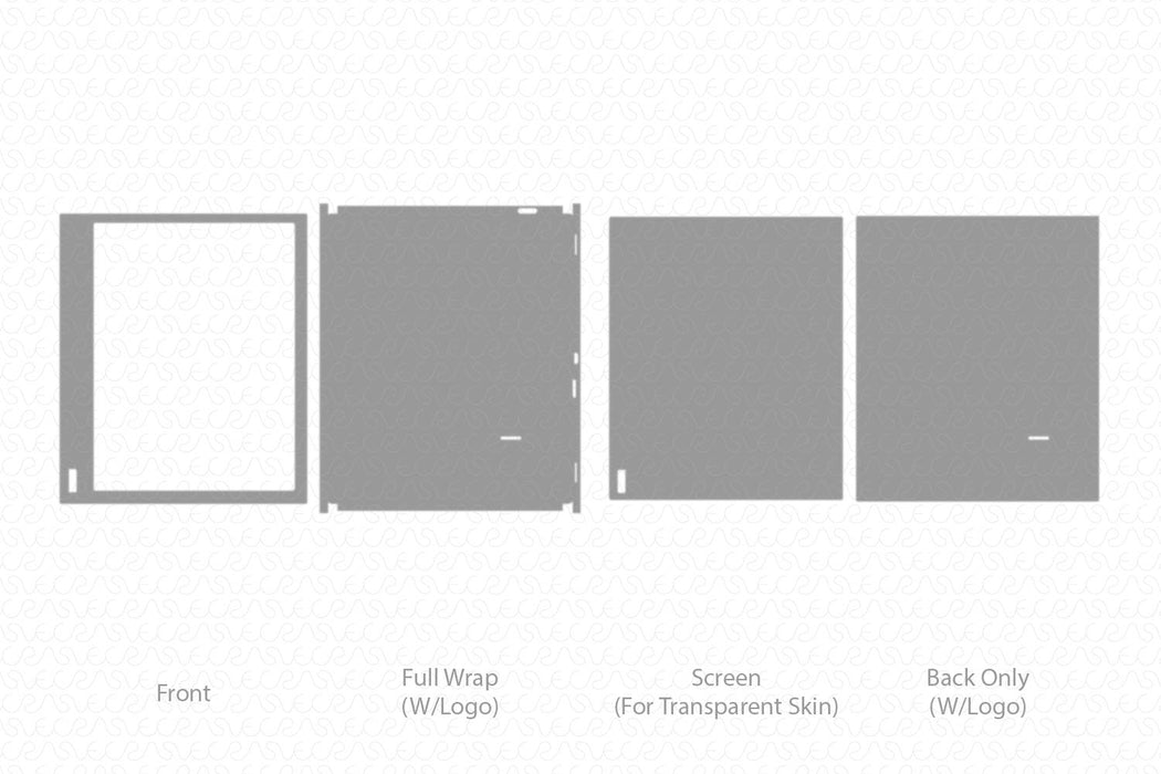 BOOX NOTE Air 4 CE Ink Tablet Skin CutFile Template