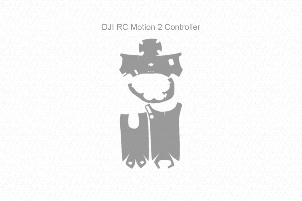 DJI RC Motion 2 Controller Full Wrap Skin Vector CutFile Template