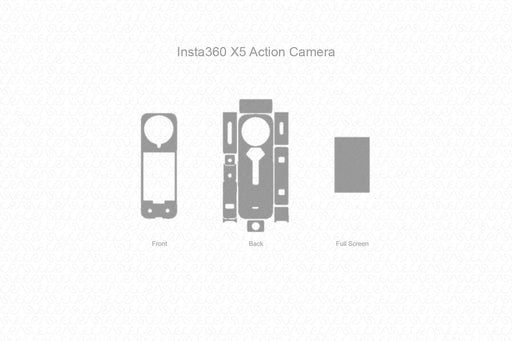 Insta 360 X5 Action Camera 2025 Skin Cutfile