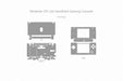 Nintendo DSLite Handheld Gaming Console 2006 Skin Cutfile