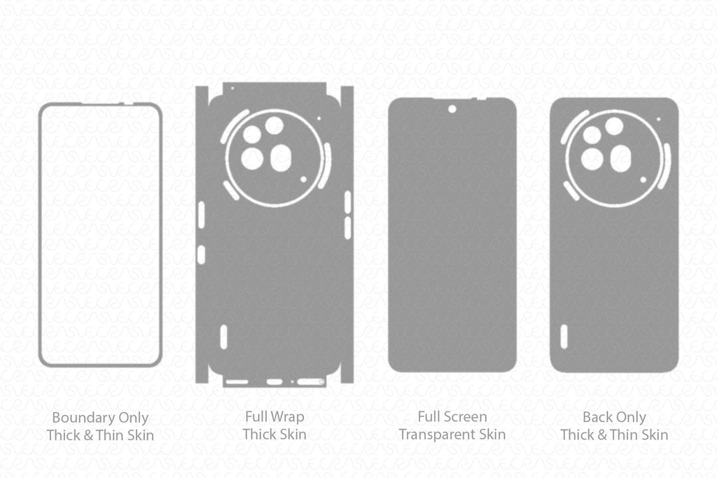 Vinyl Ready Vector Cut File Templates for Phone Skins in Ai, PLT, EPS ...