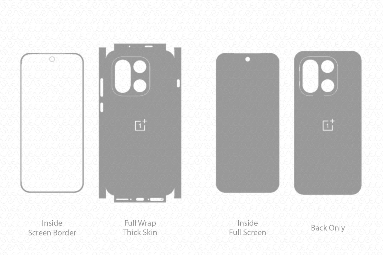 OnePlus 15 Mobile 5G Vinyl Skin Cut File Template — VecRas