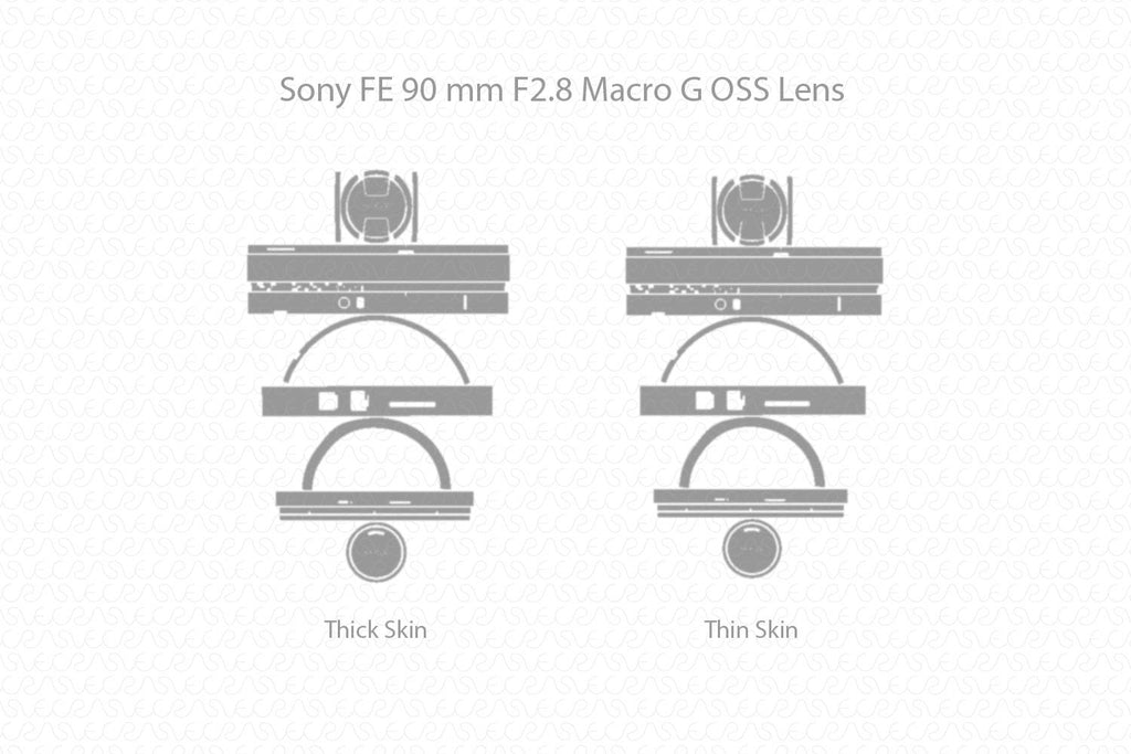 Sony FE 90 mm F2.8 Lens 2015 Skin Cutfile