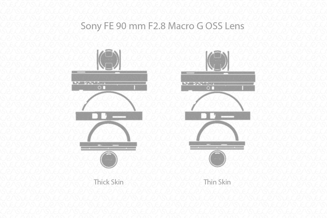 Sony FE 90 mm F2.8 Lens 2015 Skin Cutfile