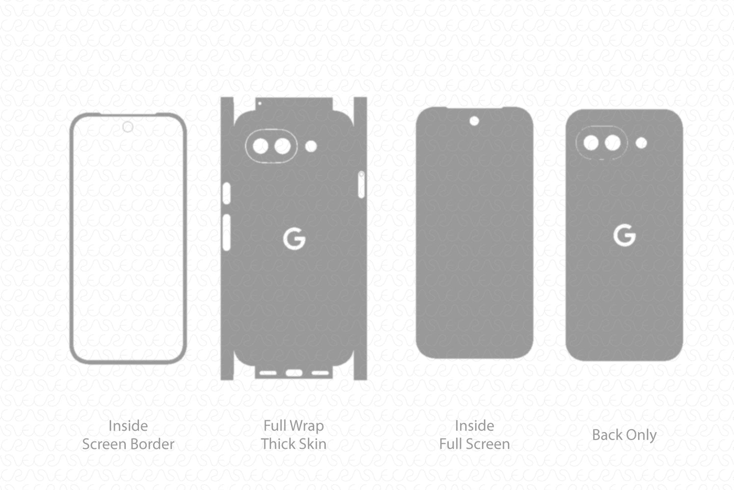 Vinyl Ready Vector Cut File Templates for Phone Skins in Ai, PLT, EPS ...