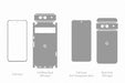  Google Pixel 8 Full Wrap Skin Vector CutFile Template