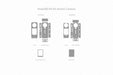 Insta360 X4 Air Action Camera 2025 | Skin Template Vector 